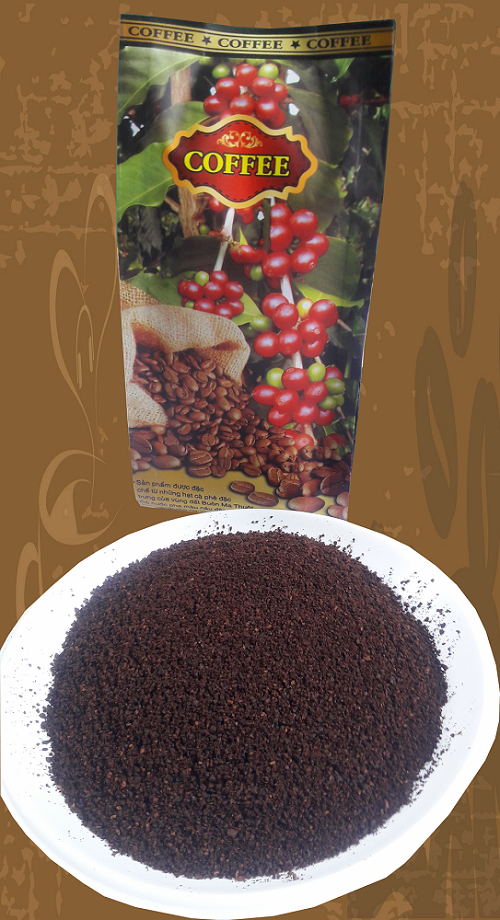 Pure ground coffee from Vietnam